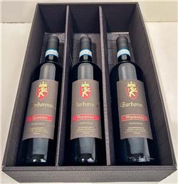 Ripasso Box:
3 Fl. 75cl Ripasso Barbarossa,
in schönem Geschenkkarton verpackt