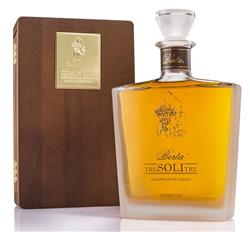 Grappa Tre Soli Tre im Holzkistli