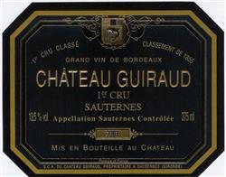 Château Guiraud 1er grand cru classé Sauternes AC 2019