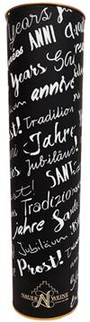1er Dose schwarz 'Wein' mit Logo Nauer 360mm