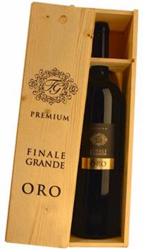 ORO Finale Grande Primitivo di Manduria DOP Old vines in eleganter Holzkiste