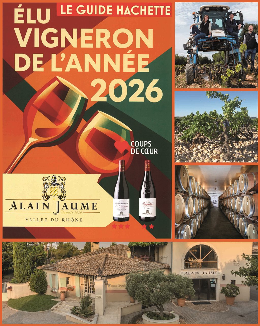 Alain Jaume – Vigneron de de l’année 2026